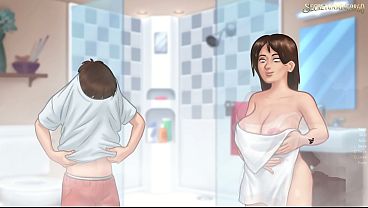 Summertime Saga 37 By DarkCookie - Hot stepmom prefers big cocks - 3D Hentai Porn Game