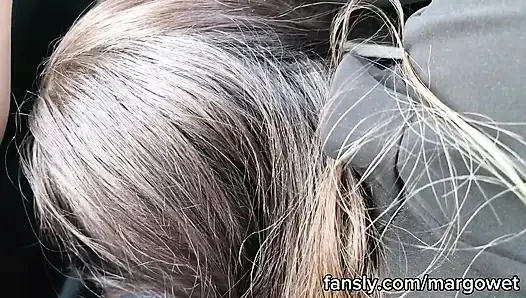 Unexpected Blowjob While Driving - She Surprised Me With Road Head and I Could Barely Keep the Car on the Road