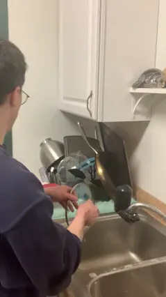 Your Husband does a lot of dishes without you asking part 4