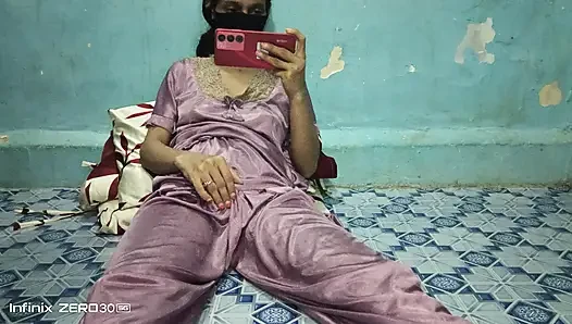 Indian wife watching porn