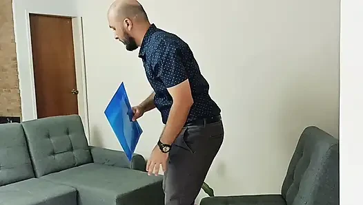 Conducting interviews, and the last one was the best with calvohot70, I couldn't resist. Spanish porn.