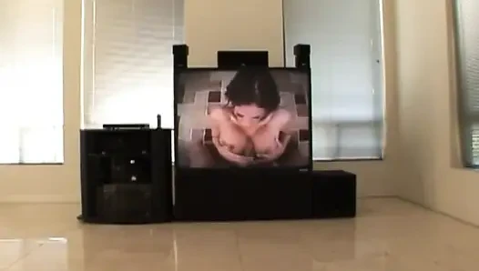 Young sexy slut rides a big cock!