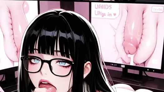 Hentai anime - My friend just wants to fuck me and we hide from my boyfriend