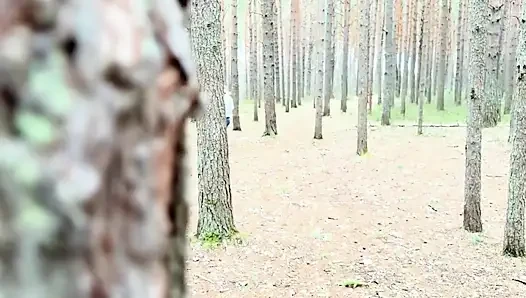 Freeze Time Woods Creepy Neighbor Freezes Cute Jogger