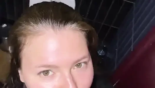 pawg public bathroom masturbation