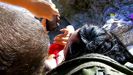 Amazing latinas fucking with all their hole on very sunny day