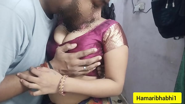 Hot Indian Desi Bhabhi's saree lifting and fucking. Indian Desi Bhabhi saree sex video.