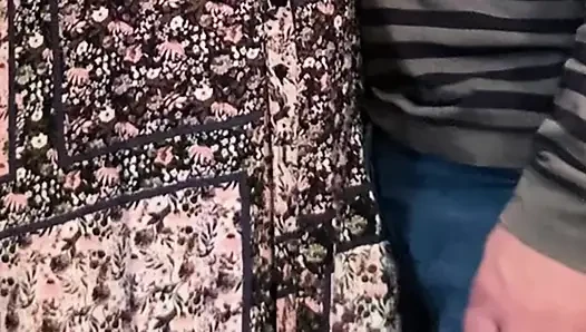 This Stranger's Fingers Rubbed my Pussy Under  Skirt