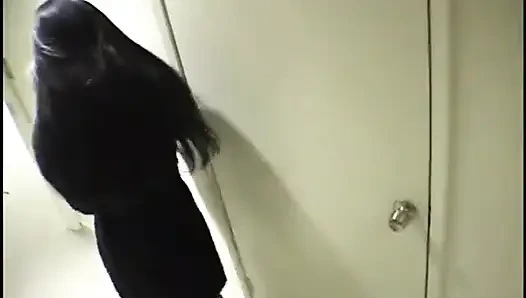 Horny asian teen enjoying big cock