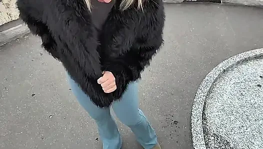 Giuliana is taken to the belvedere in France