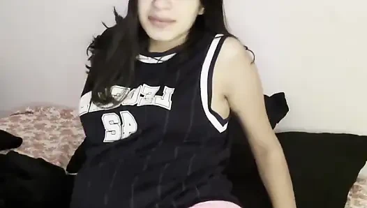 Beautiful Petite Brazilian Masturbating