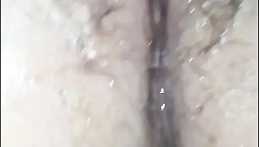 Married Woman Enjoying a Big Dick Until He Can't Take It Anymore and Cums