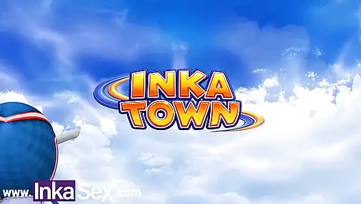 INKA TOWN - Vergotacus and Fierroten fuck Stephanie in the anus with a pink pussy and Ziggy fisting.