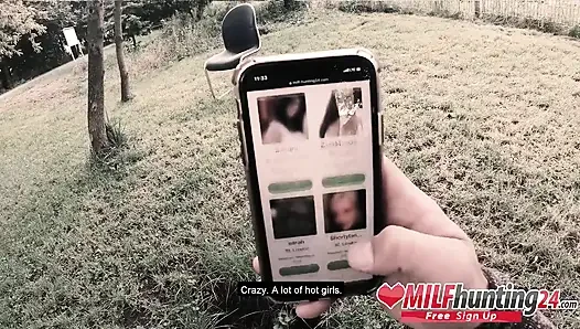 Hot outdoor fuck with Harleen van Hynten!  MILFhunting24