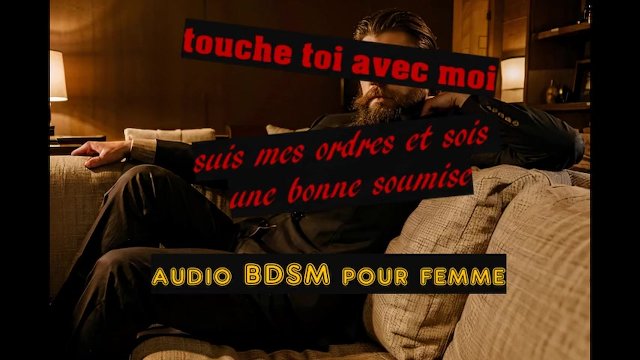 [Audio FR] touch me like a good little submissive - JOI for women