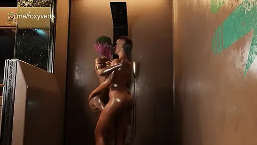 Judy and V Lesbian Action