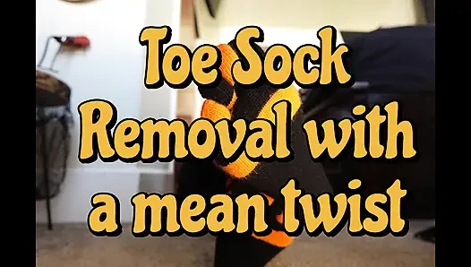 You Thought I'd Be Nice, Toe Sock Tease