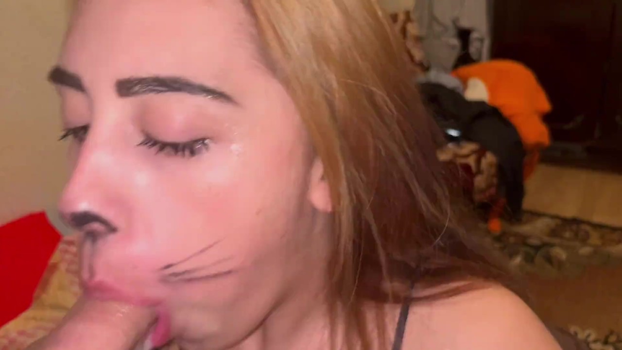 Throatfuck Sloppy Kitty halloween full video on onlyfans Raxxxbit