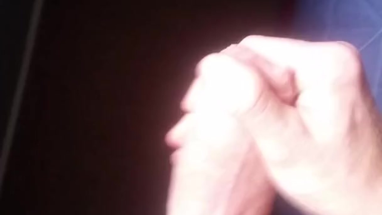 Cumshot after a long edging session