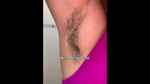Hairy and Sweaty Armpits