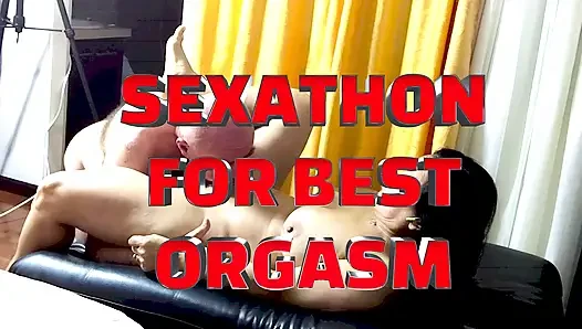 Sexathon for Best Orgasm with Garabas and Olga