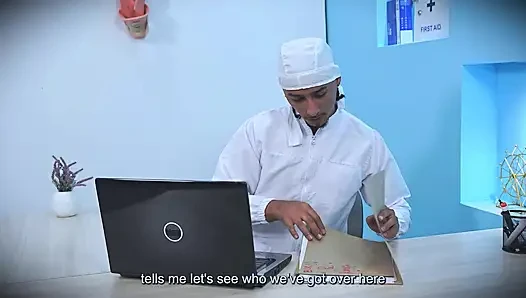 Colombian Stepmom Goes to the Doctor's Office and Offers Her Big Ass to the BBC Doctor