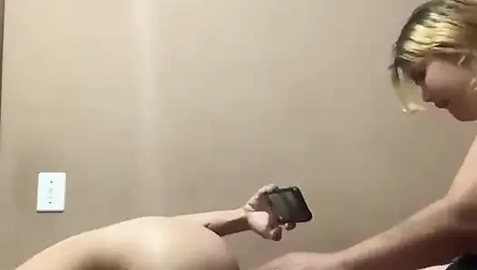 Leaving her husband without folds