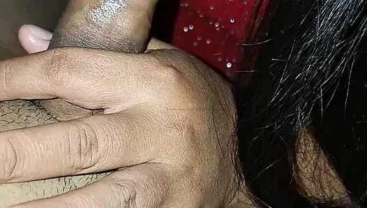 A rich oral before going to bed ends in a fascinating fuck