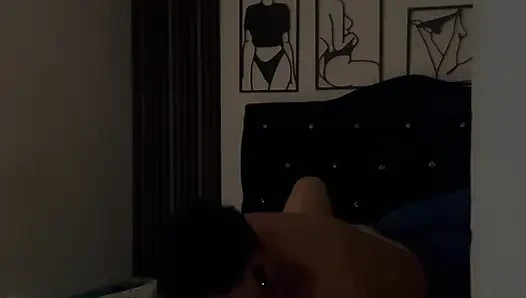 I got hot massaging my friend and I fuck her