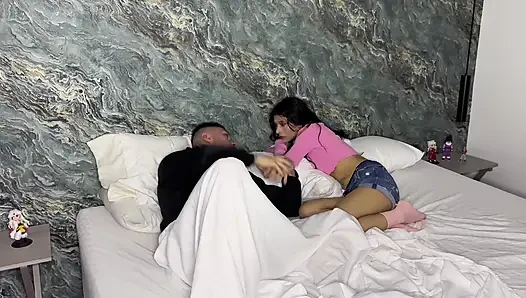 Two Huge Cocks Penetrate a Tight Pussy Latina Who Loves Double Penetrations Mellswhite