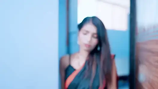 Naughty Slim Sexy Bhabhi Seduce by Her Devar in the Bedroom