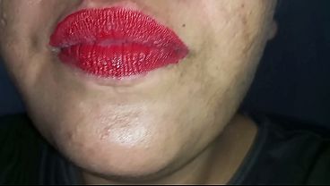 Red Lips and Popping Candy – Tongue, Uvula, and Drool