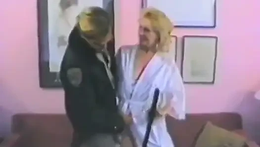 A Police Officer Gets to Bang Two Horny Neighbors
