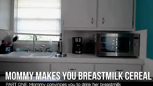 Step-mom Makes You Breastmilk Cereal