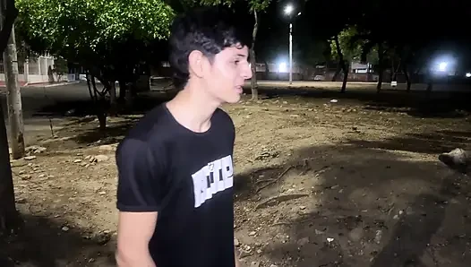 While Streaming in an Abandoned Park I Found an Abandoned Girl, Took Her to My House and Ended up Giving Her a Hard Fuck.