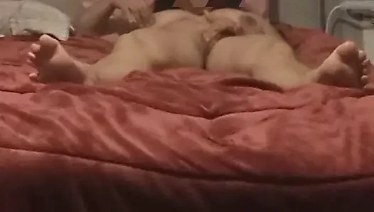 I finish inside her pussy.