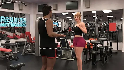Sexy Girl Giving Blowjob To Jack Big Cock In Gym Locker Room