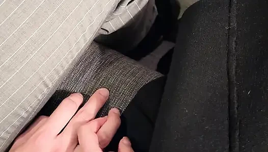 Real couple dinner sex with POV sex