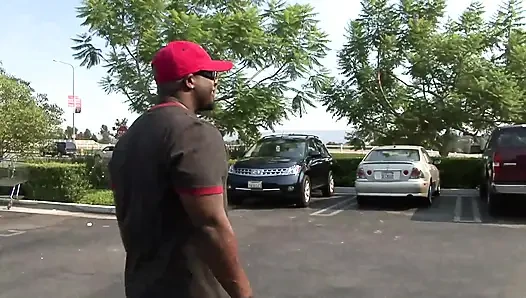 Ebony babes Misty Stone and Melrose Fox are craving a big black cock