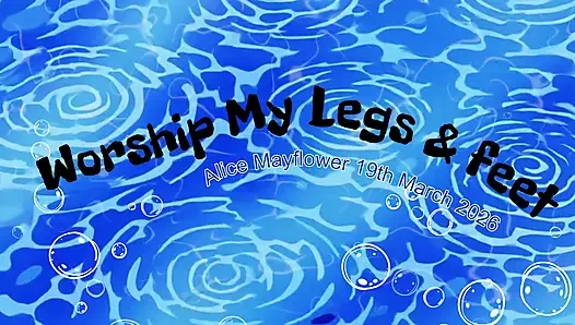 Worship My Legs & Feet - Solo Girl
