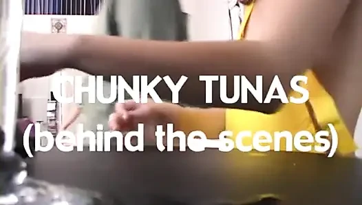 Behind the scenes from the movie Chunky tunas and the girls of the ss anorexia