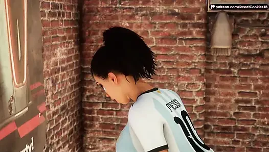 Spanish Fan Roughly Fucks Argentinian Girl in New York Hotel