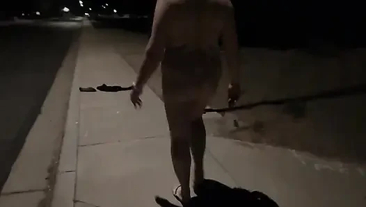 Late Night Nude Walk!