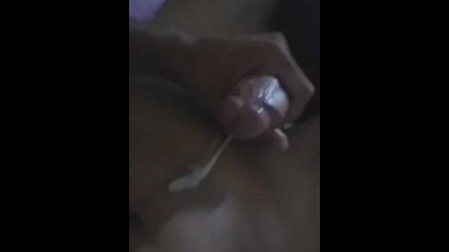 jerking off to cum