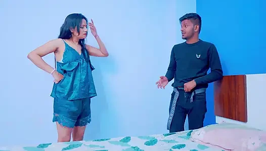Sexy Bhabhi Caught Her Devar While He Was Masturbating with Her Bra